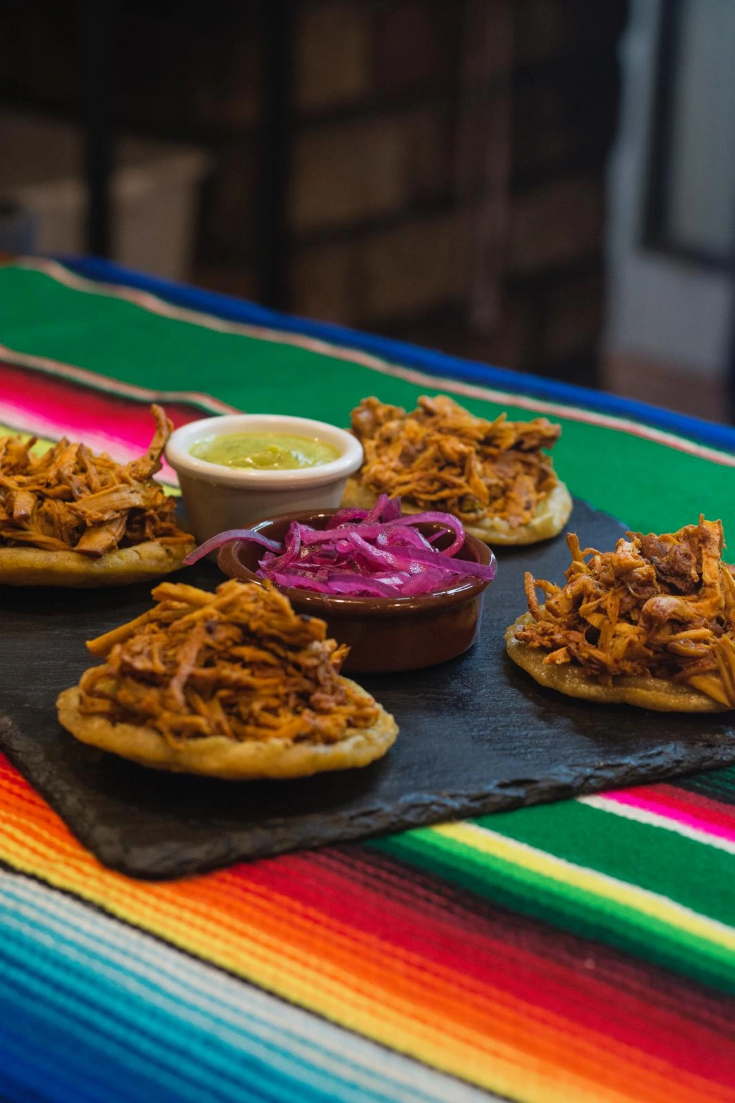 Gorditas de cochinita pibil